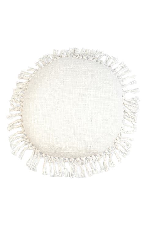 Fringe Throw Pillow