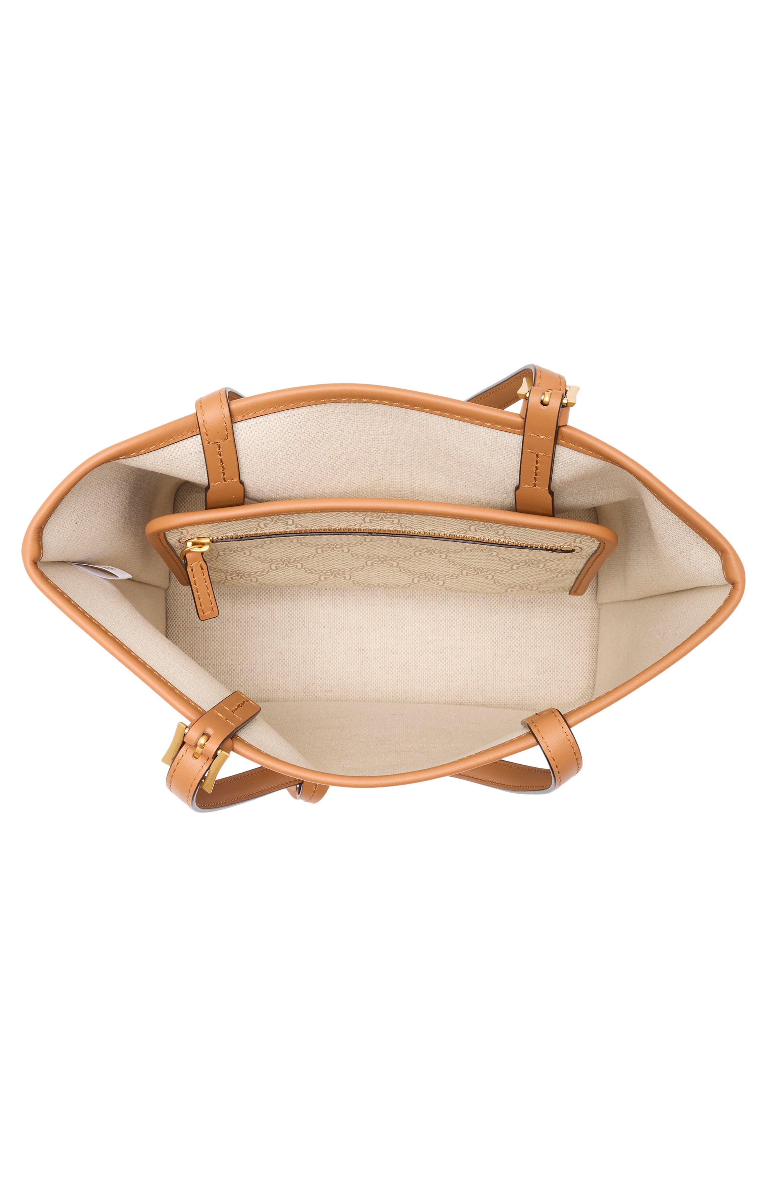 Lauretos Coated Canvas Shopper Bag, Alternate, color, OATMEAL