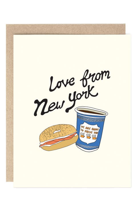 Love from New York Greeting Card