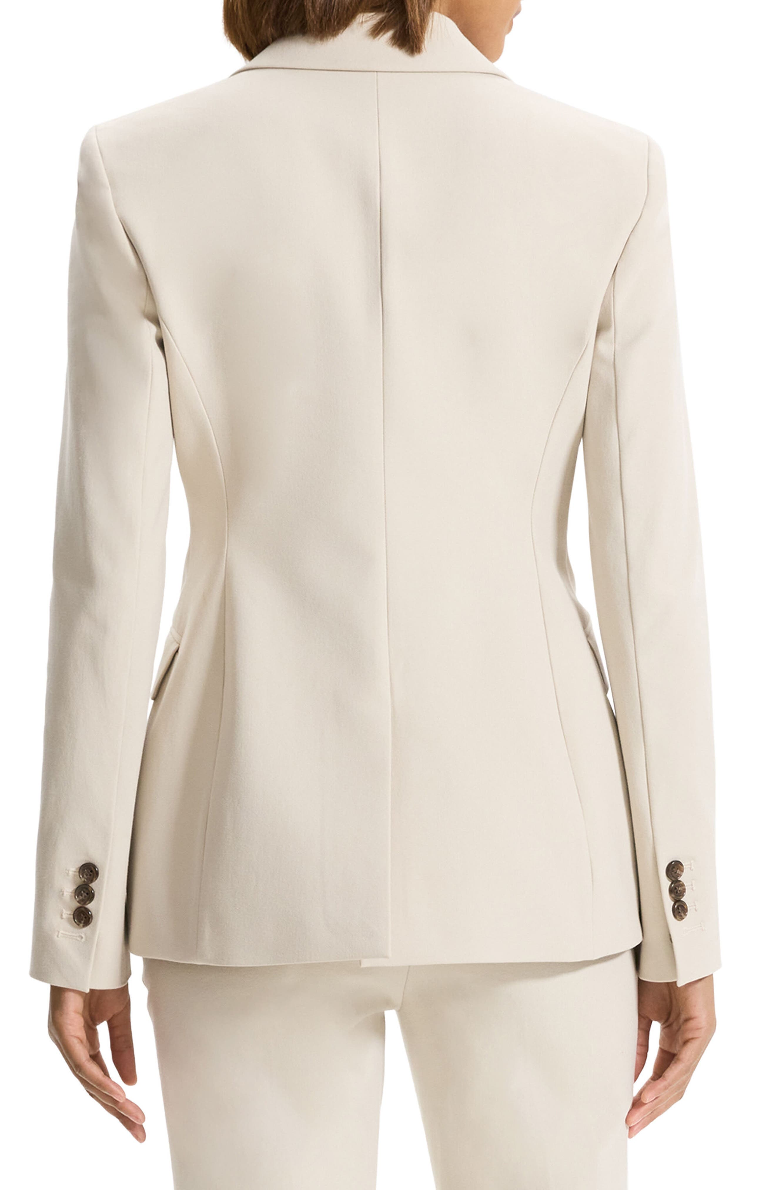 Bistre Sculpt One-Button Blazer - image 2