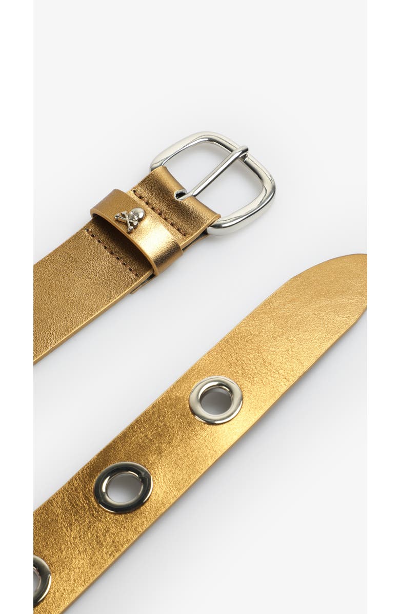 Scalpers Eyelet Belt, Alternate, color, Bronze