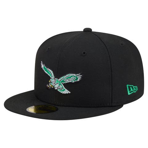 Men's New Era Black Philadelphia Eagles 59FIFTY Fitted Hat