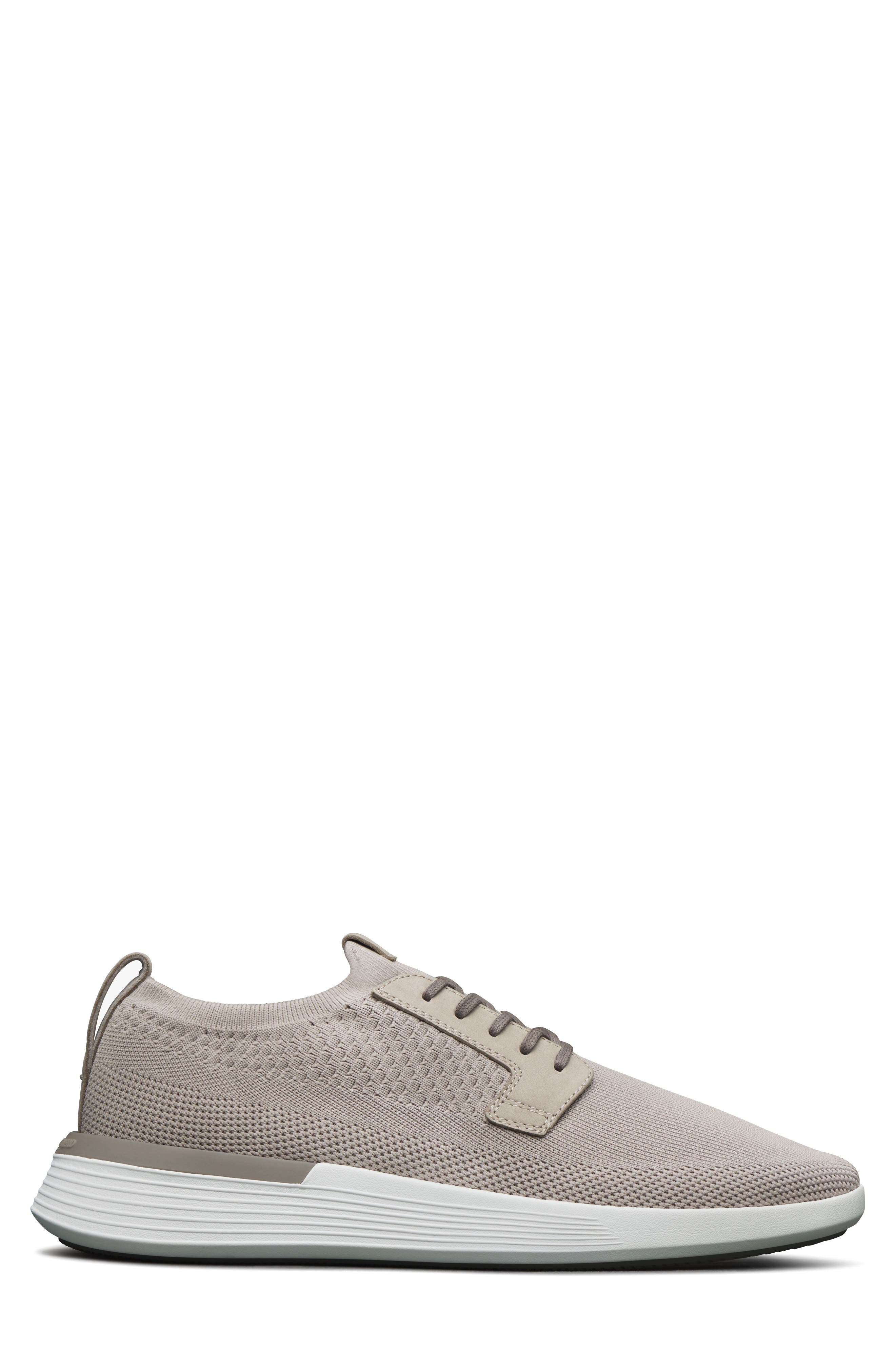 Swiftknit™ Plain Toe Derby, Alternate, color, STONE / WHITE