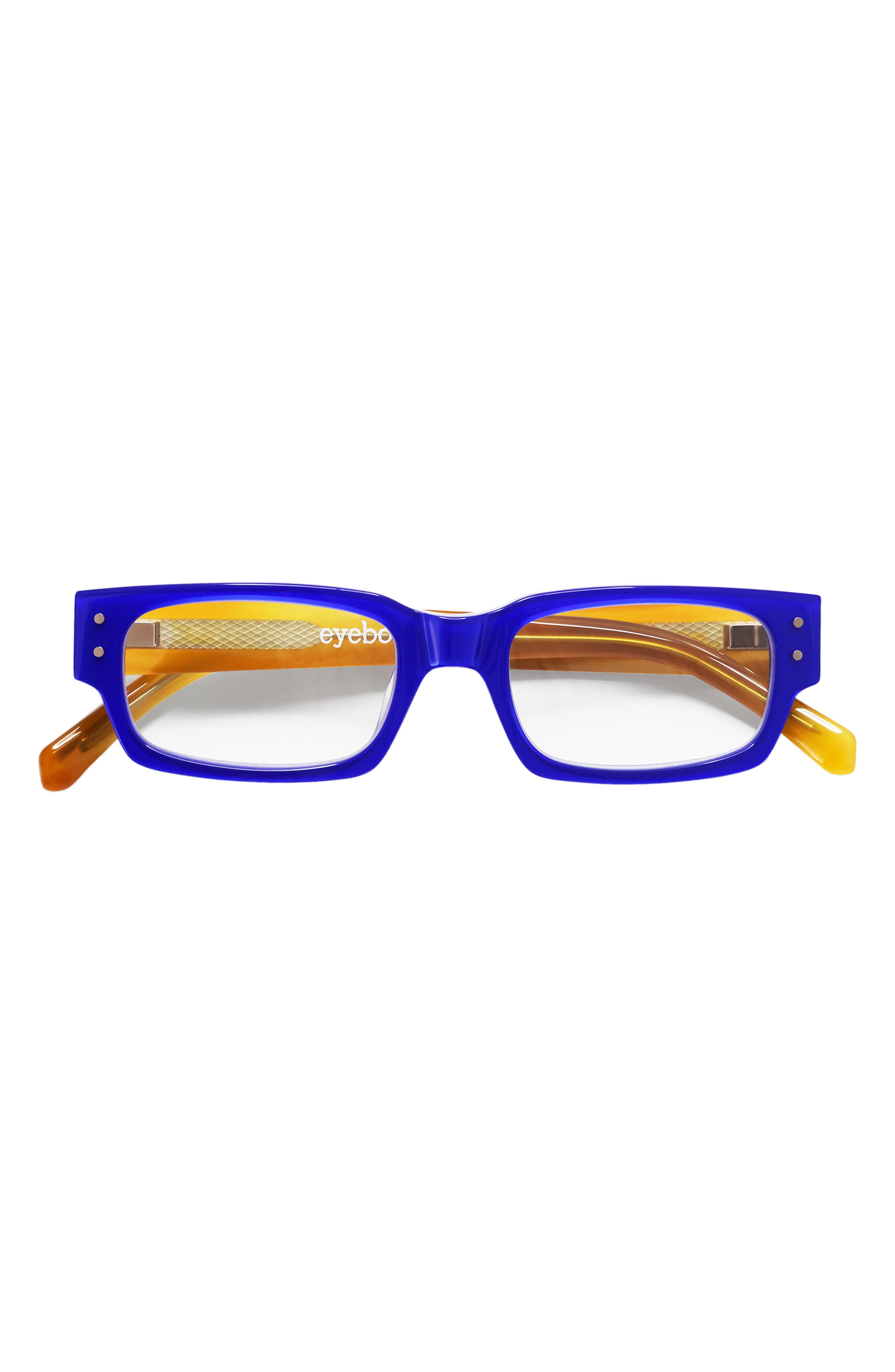 selected COBALT/ BLONDE/ CLEAR