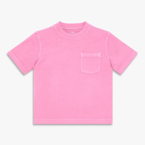 Kids Garment-Dyed Easy Pocket Tee (Toddler, Little Kid, Big Kid)