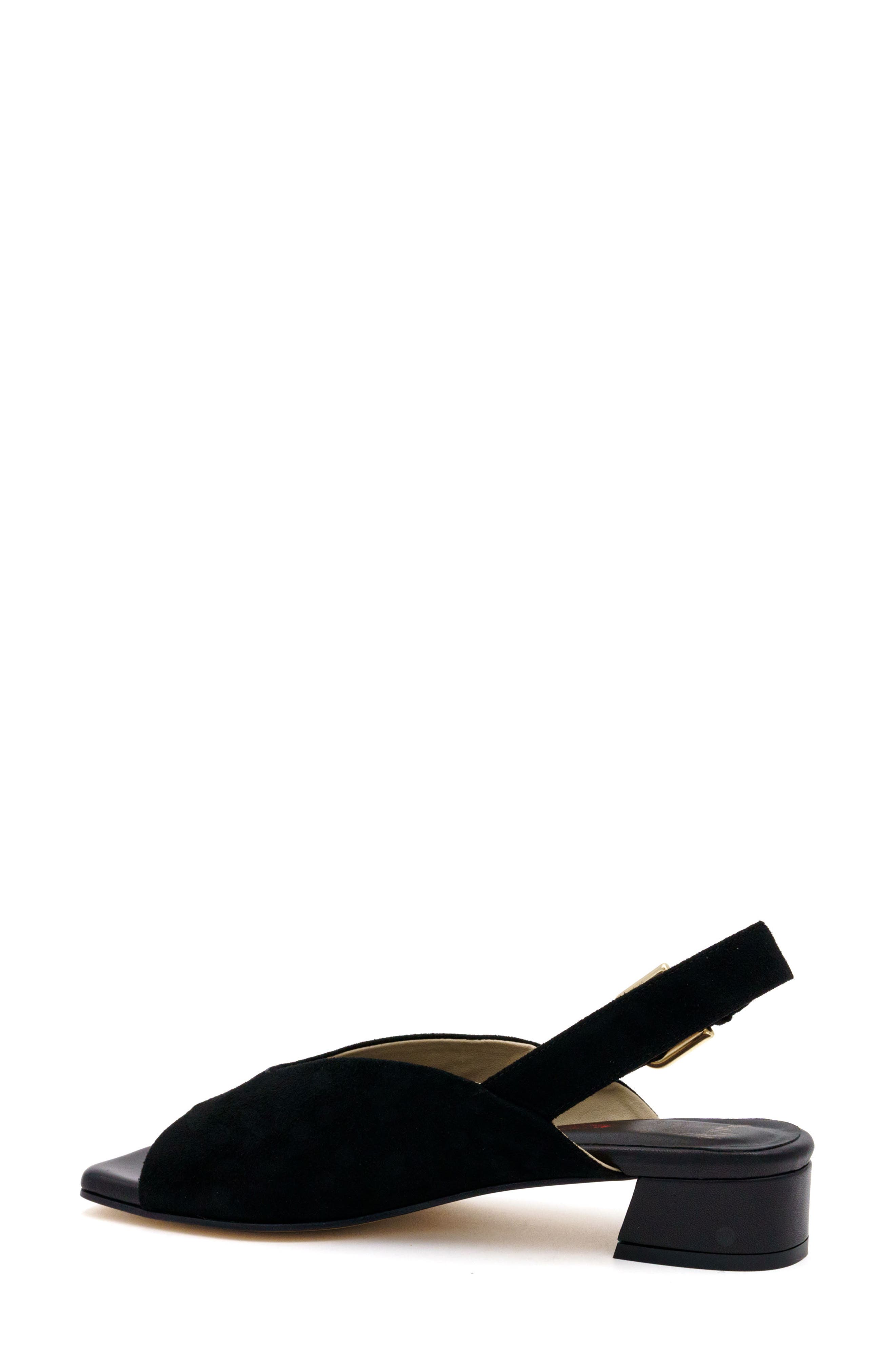 Amalfi by Rangoni Balista Slingback Sandal, Alternate, color, Black Cashmere