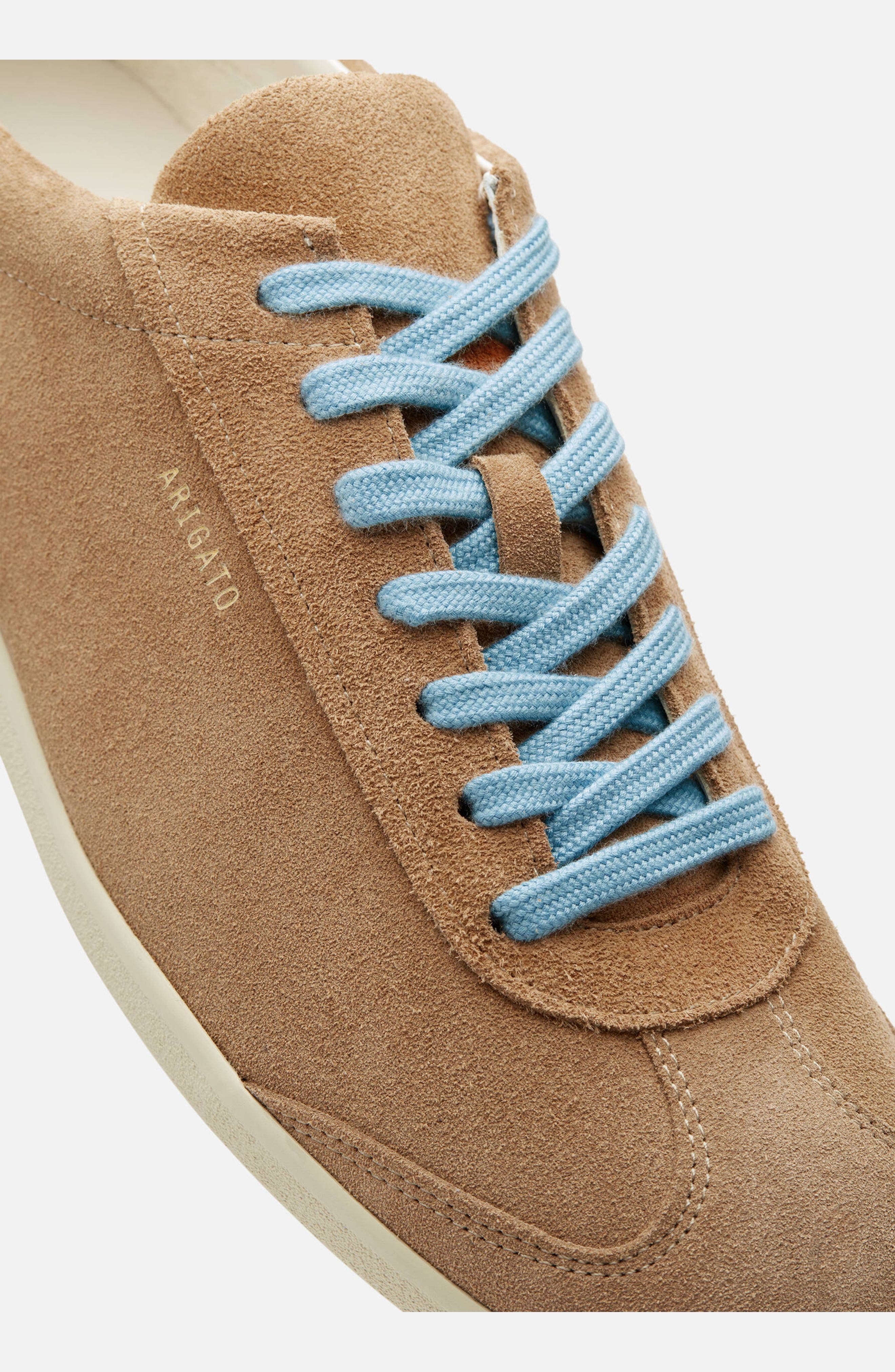 Zane Suede Sneaker - Men's, Alternate, color, Tan/Off White