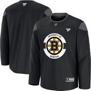 FANATICS Men's Fanatics Black Boston Bruins Team Practice Jersey