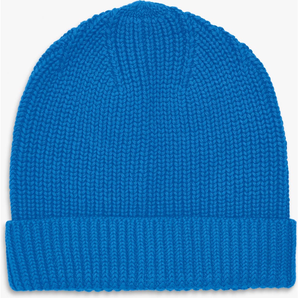 Primary Kids Cotton Beanie In Blue