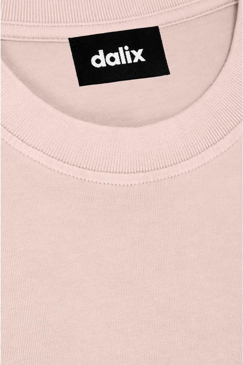 Mens Lil Smile Heavyweight Pigment Dye Tee, Alternate, color, Pink