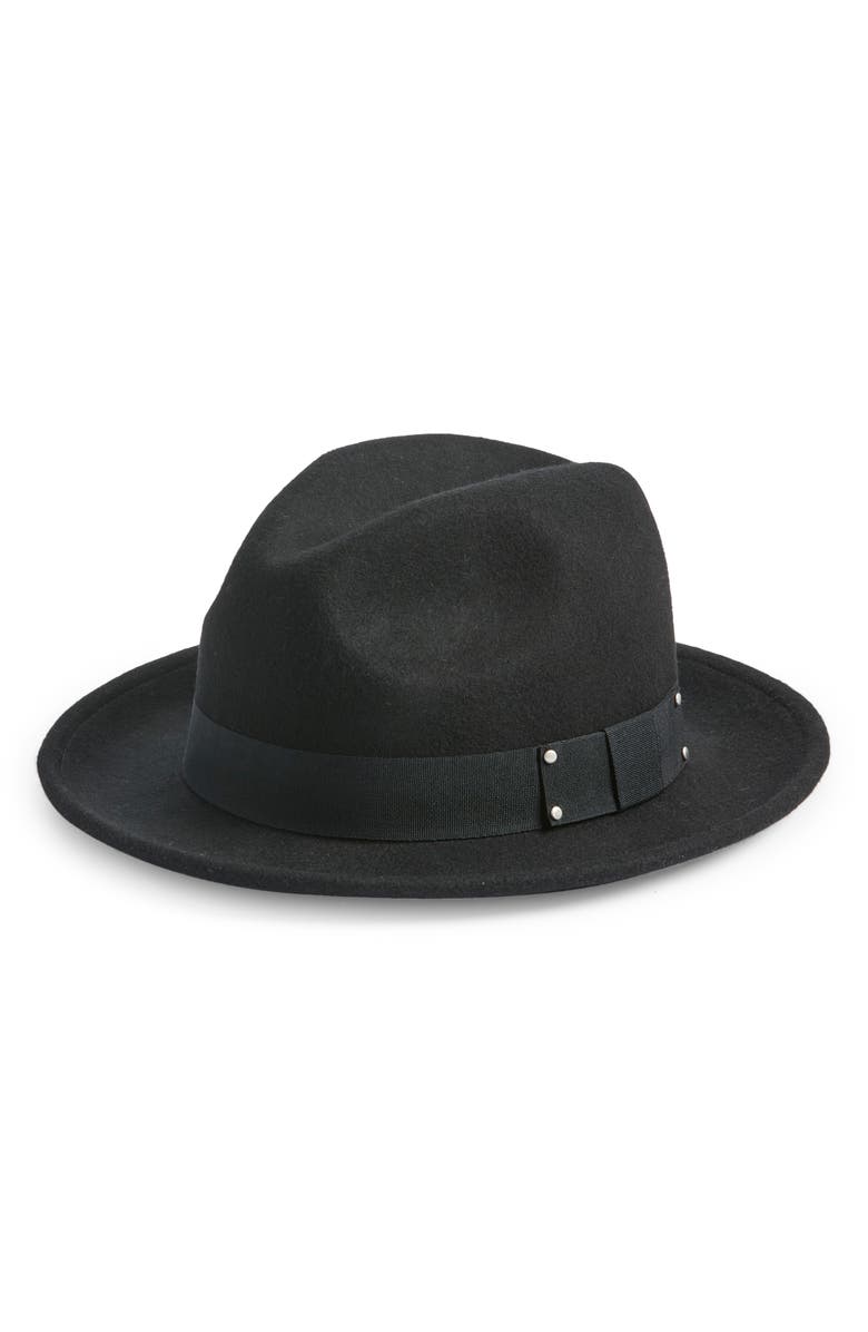 Nordstrom Felted Wool Fedora, Main, color, 