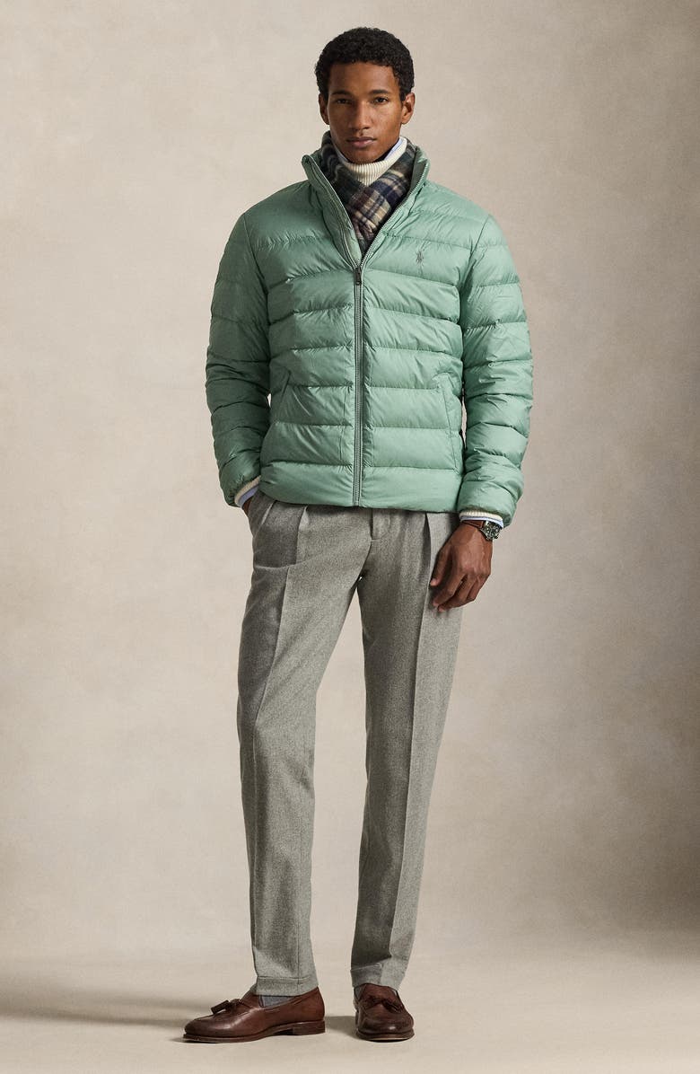 Polo Ralph Lauren The Colden Packable 650 Fill Power Down Puffer Jacket, Alternate, color, Light Green