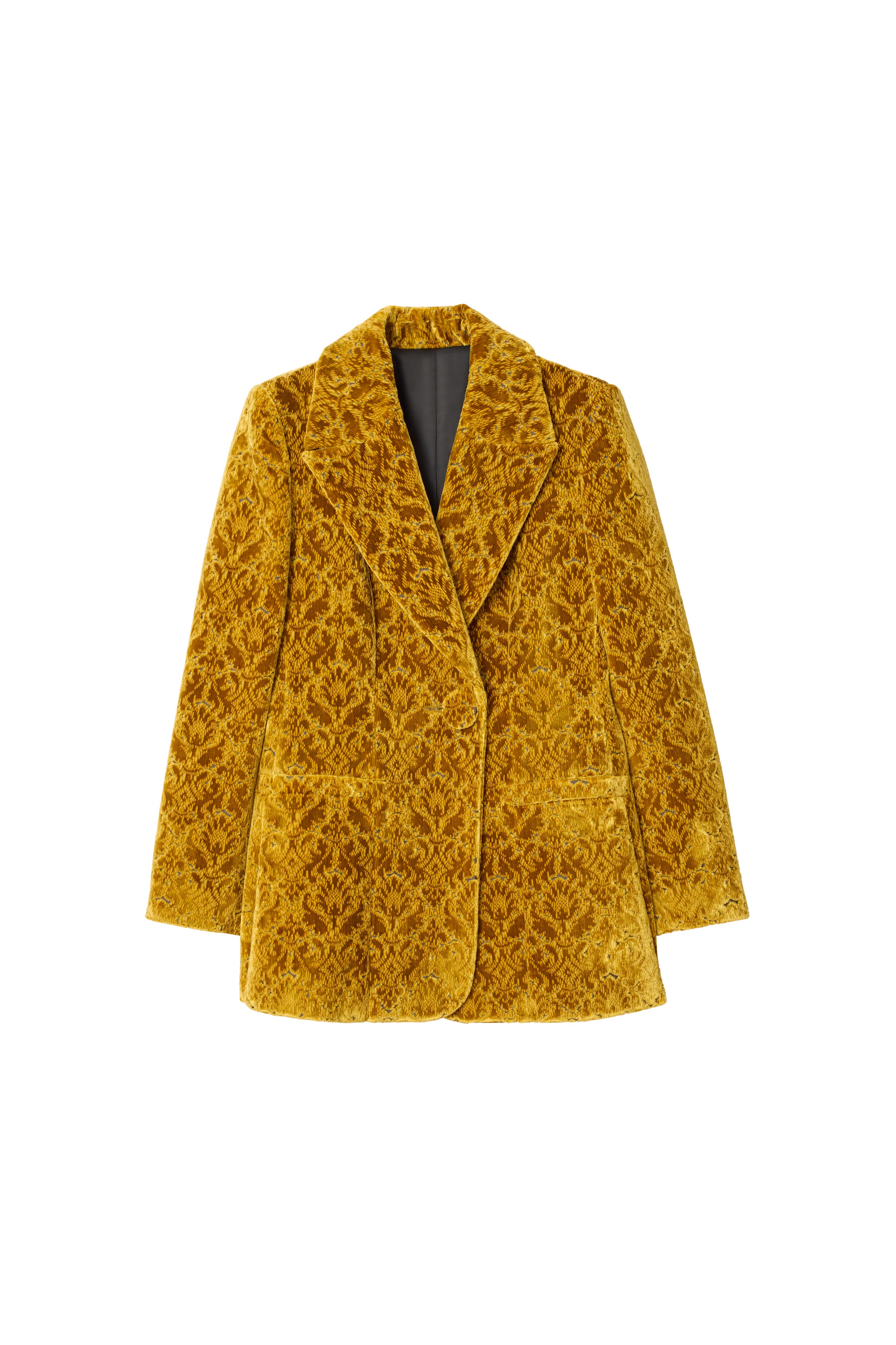 Baroque Velvet Blazer - image 2