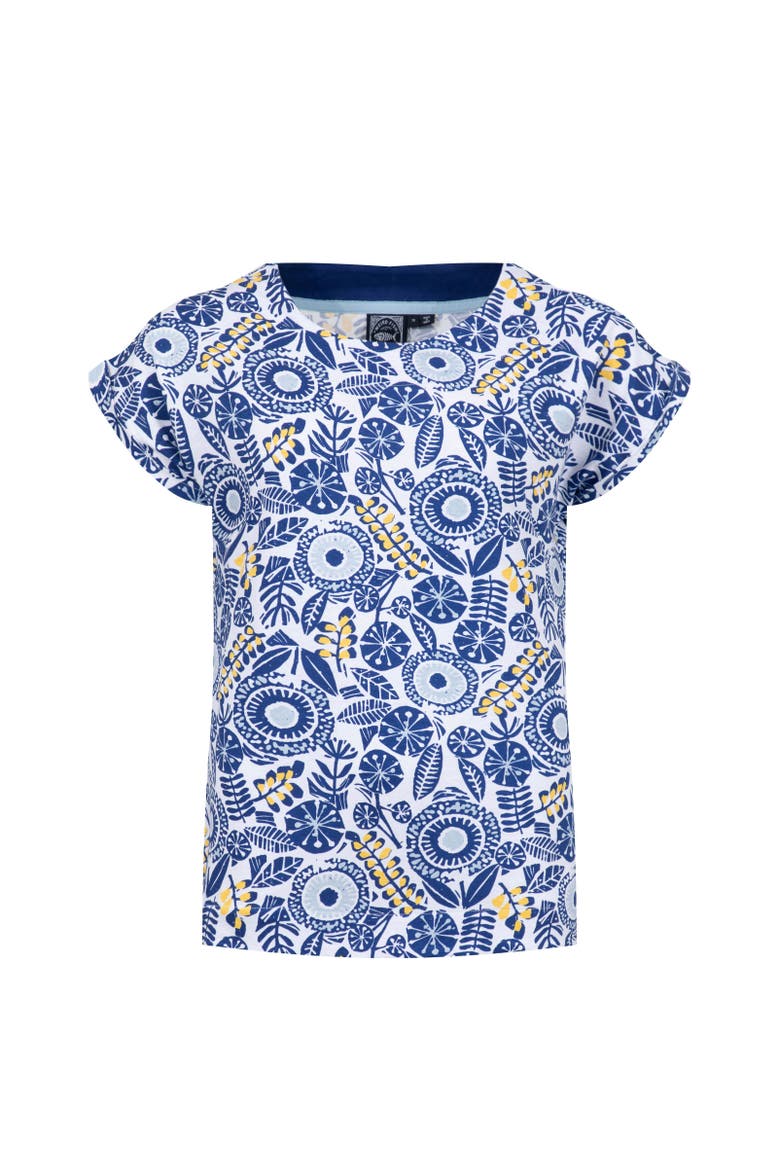 Paw Paw Printed Jersey T-shirt, Alternate, color, Blue Sapphire