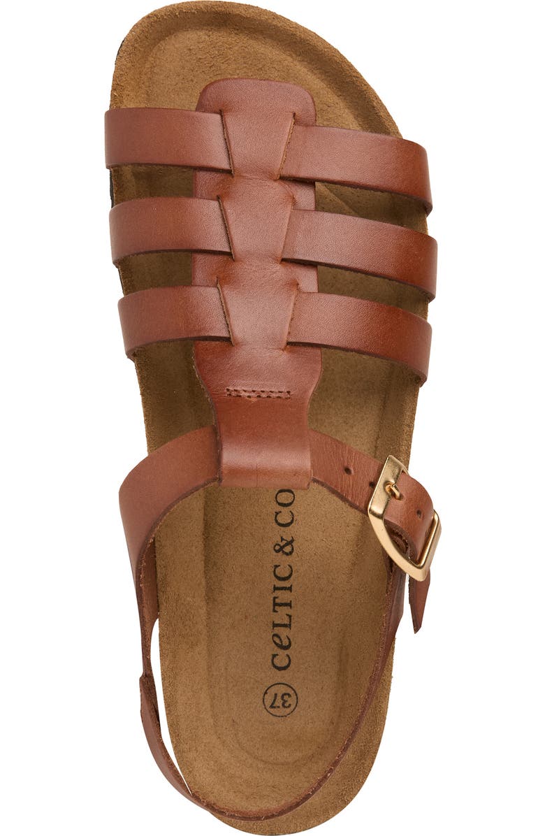Celtic & Co. Gladiator Sandal, Alternate, color, Tan