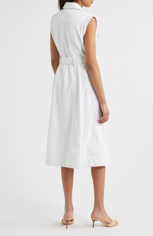 Wit & Wisdom Sleeveless Button-up Denim Shirtdress