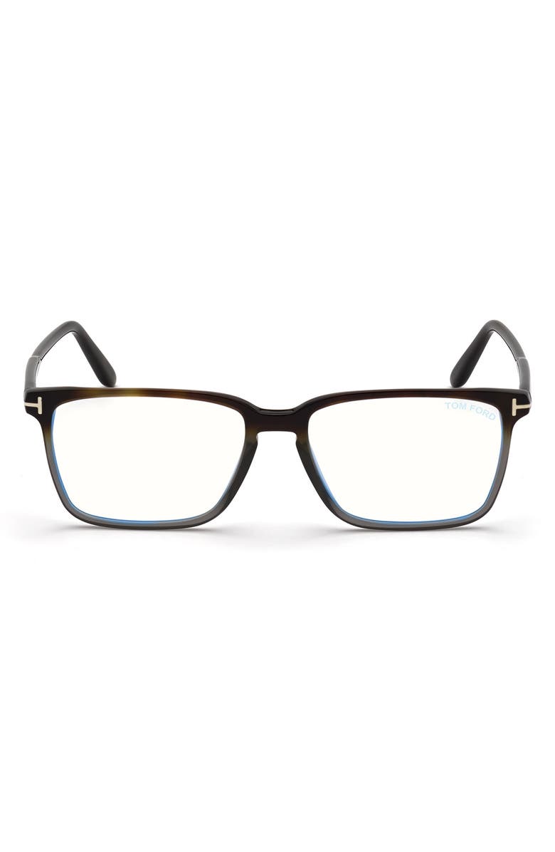 TOM FORD 54mm Blue Light Blocking Glasses, Main, color, 