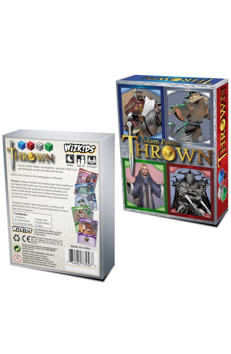 WizKids Games Thrown Tricktaking Game, Strategy Games, Kids Ages 12+, Alternate, color, 