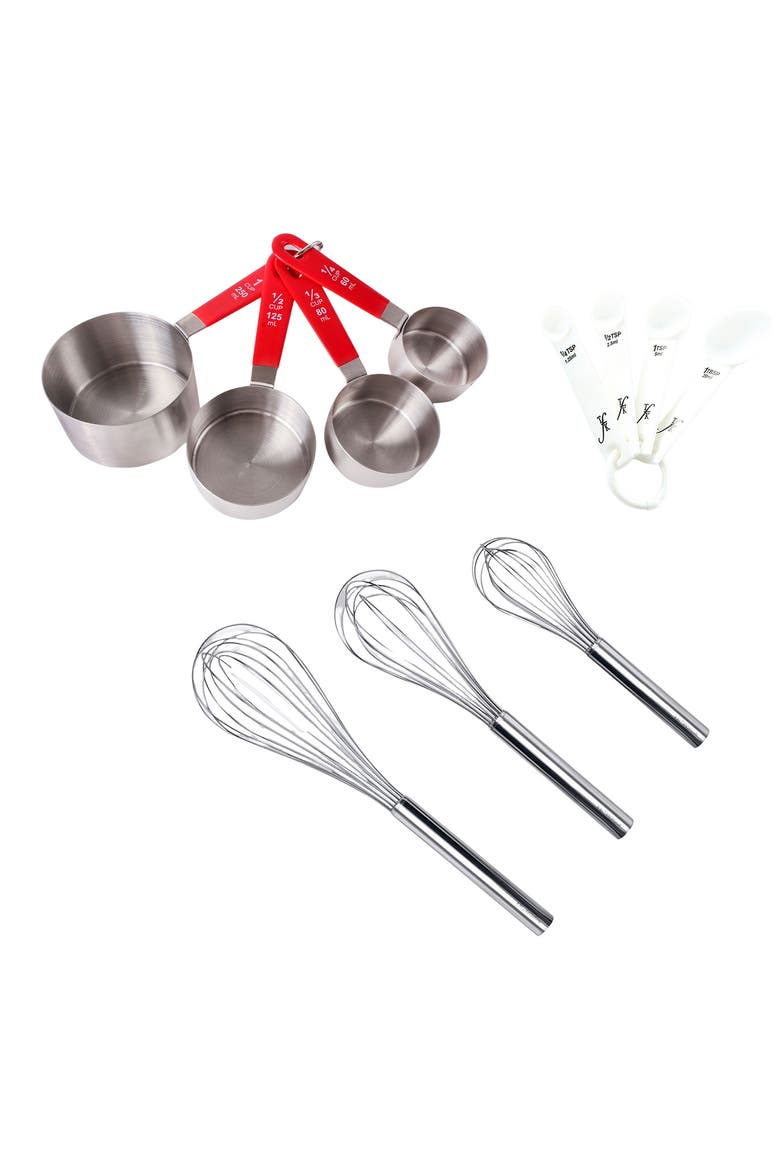 Baking Tools 11-Piece Set, Main, color, SILVER