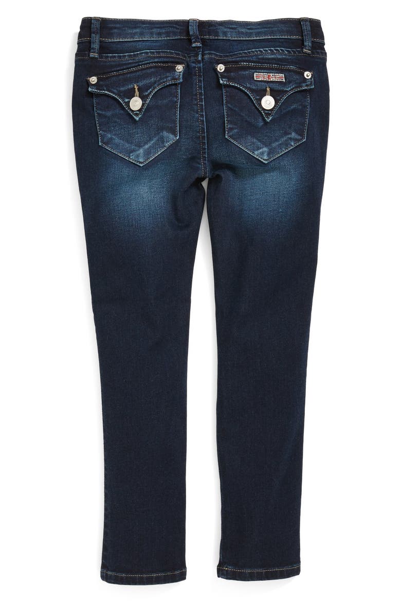 Hudson Kids 'Collin' Flap Pocket Skinny Jeans, Alternate, color, FREEZER BLUE
