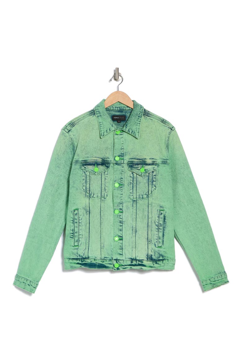 Trucker Denim Jacket, Alternate, color, SHADOW TRUCKER