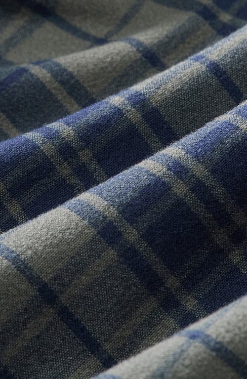 Mizzen + Main Mizzen+main Upstate Plaid Flannel Button-down Shirt In Green