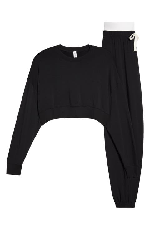 Noah Crop Fleece Sweatshirt
