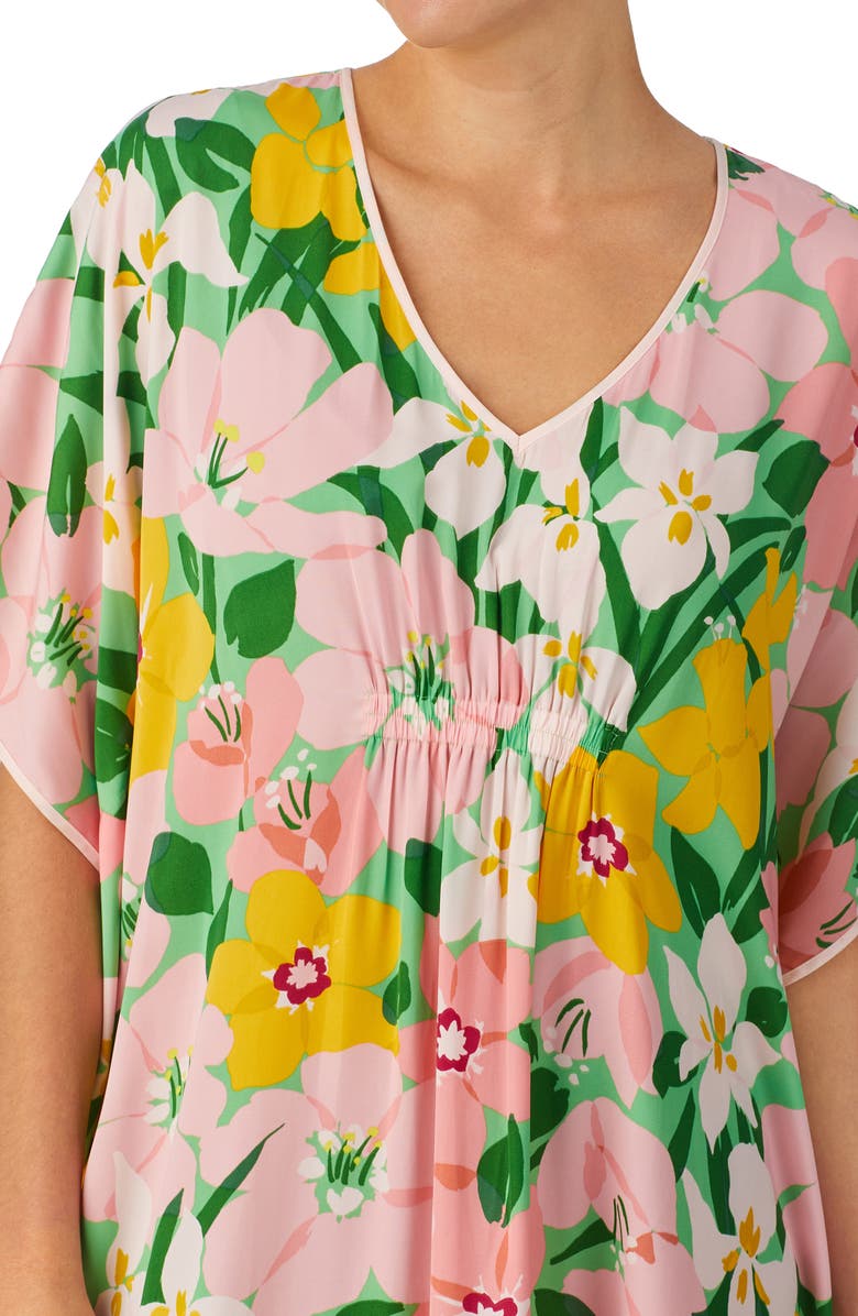 Kate Spade New York floral caftan, Alternate, color, 