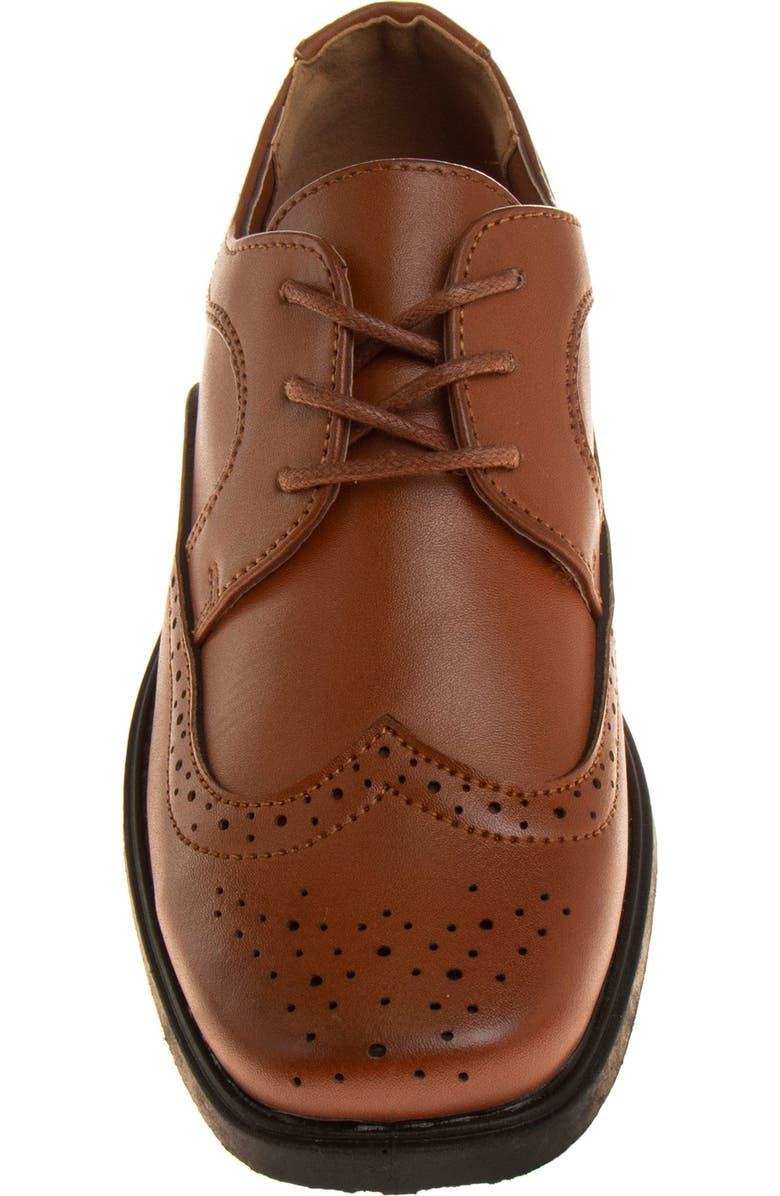 JOSMO Kids' Wingtip Derby, Alternate, color, Tan