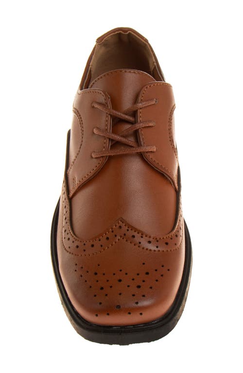 Josmo Kids' Wingtip Derby In Tan