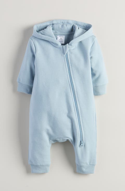 Hooded Fleece Romper (Baby)