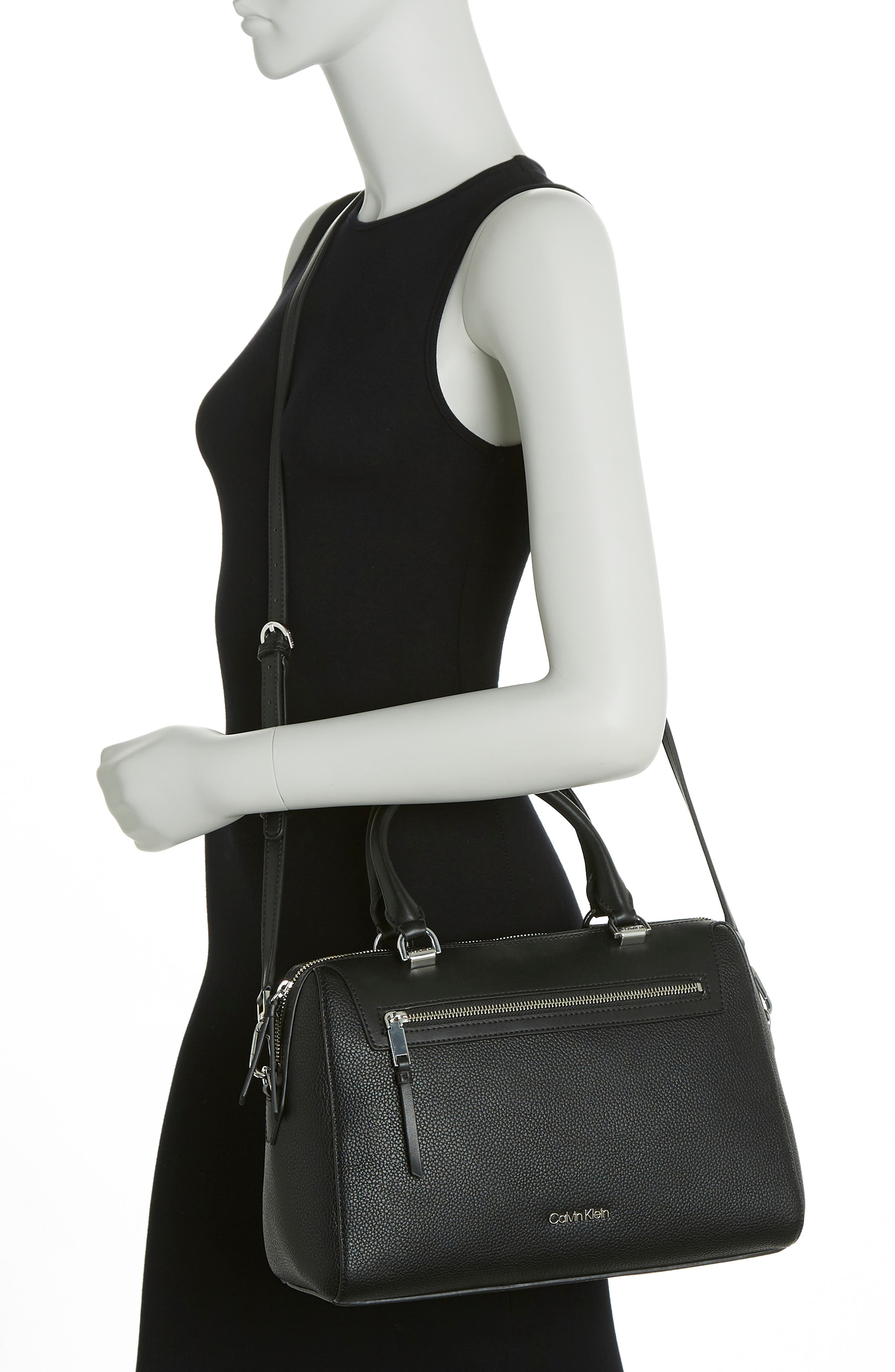 Calvin Klein Opal Satchel, Alternate, color, 