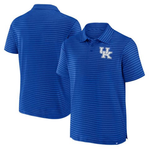 Men's Fanatics Royal Kentucky Wildcats Victory Calls Stripe Polo