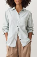 Marine Layer Jane California Relaxed Stripe Button-Up Shirt