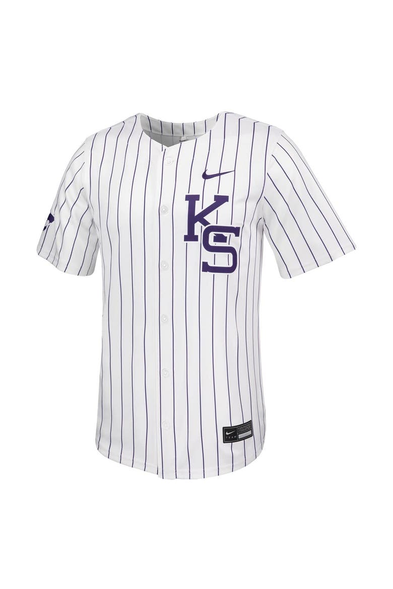 Men's Nike White Kansas State Wildcats Limited Baseball Jersey, Alternate, color, White