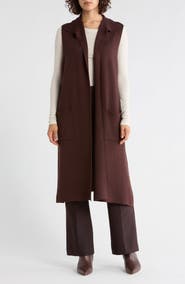 MAX STUDIO Longline Sweater Vest