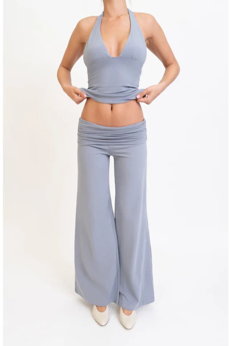 Wide Leg Pant, Alternate, color, Light Blue