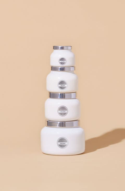 Volcano White Petite Jar Candle