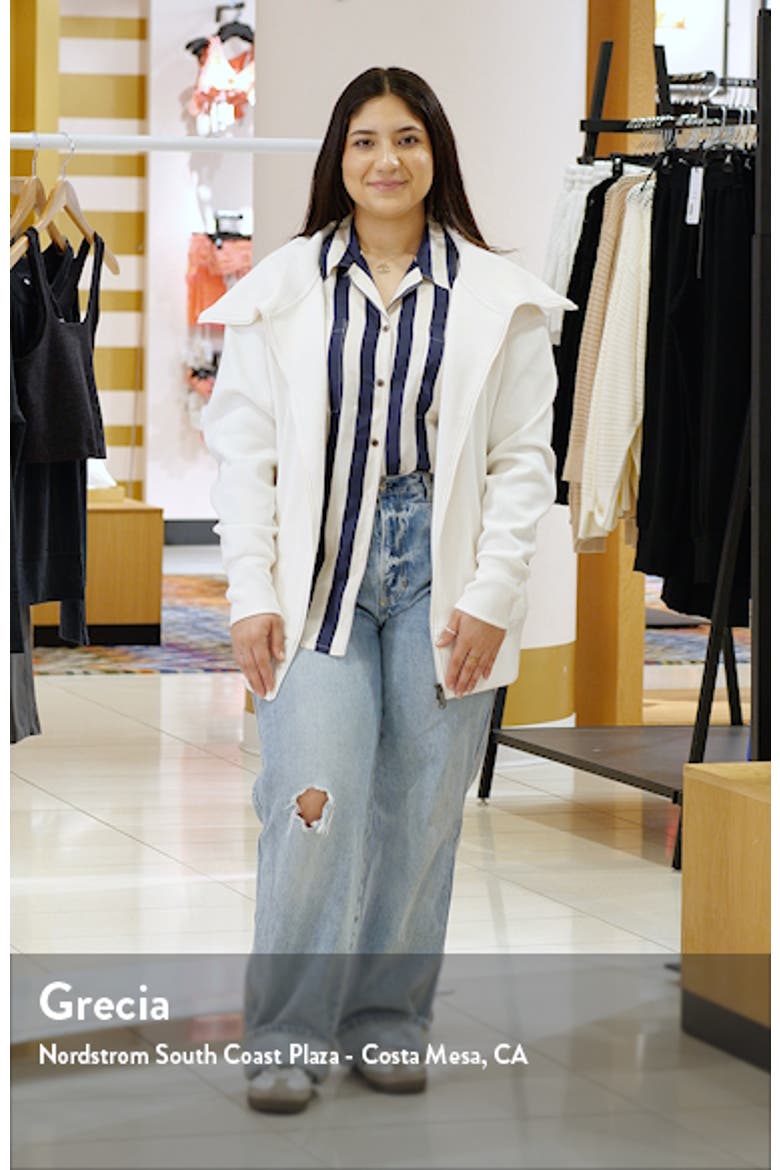Ottoman Rib Zip Jacket video