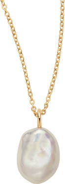 MADE BY MARY Baroque Pearl Necklace
