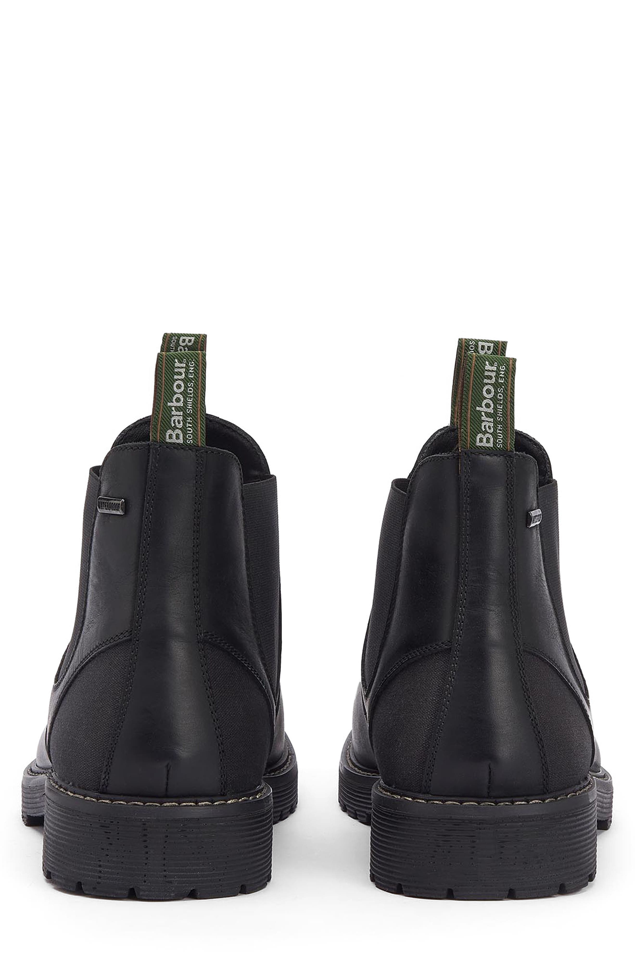 Barbour Patton Waterproof Chelsea Boot, Alternate, color, 