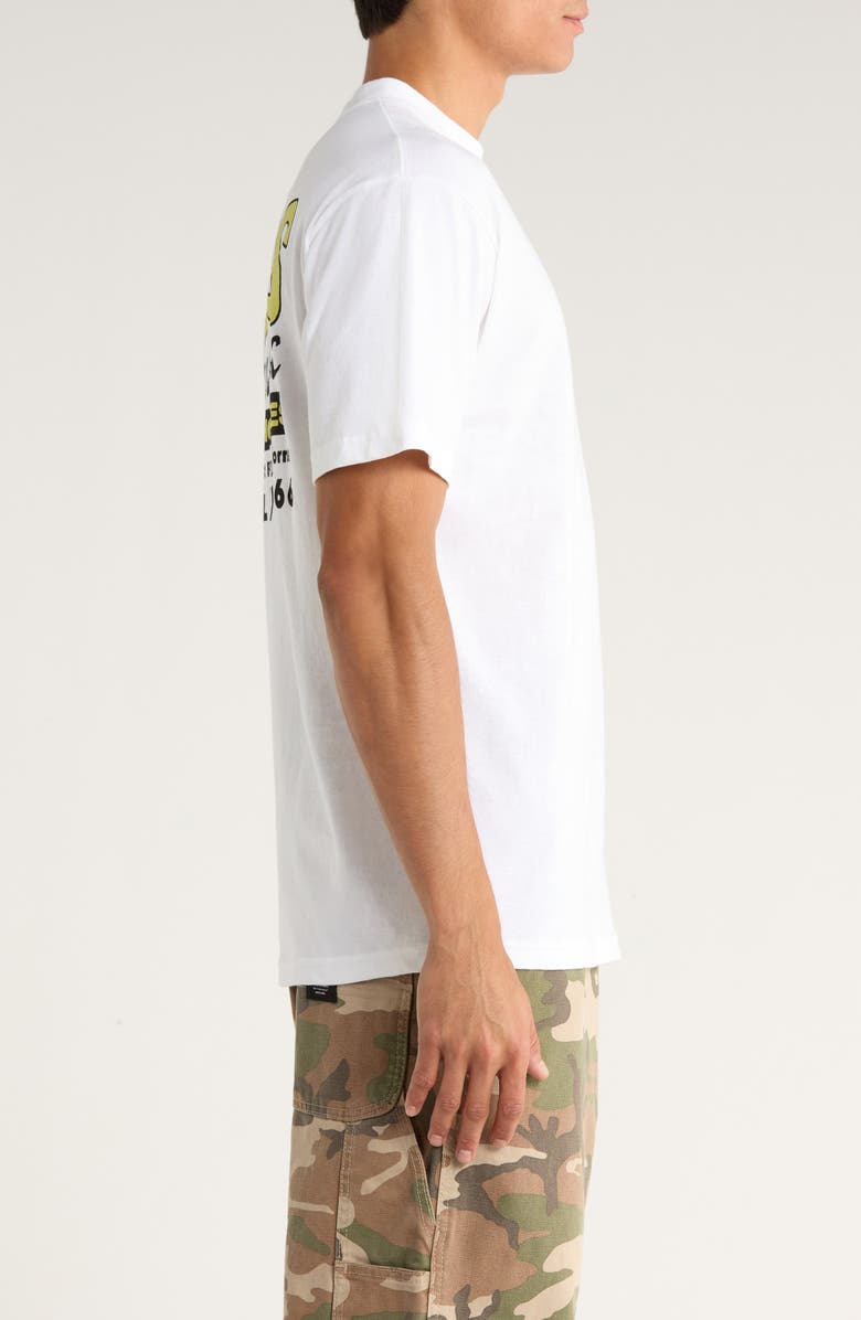 Vans Shop Front Logo Cotton Graphic T-Shirt, Alternate, color, White/ Sunny Yellow