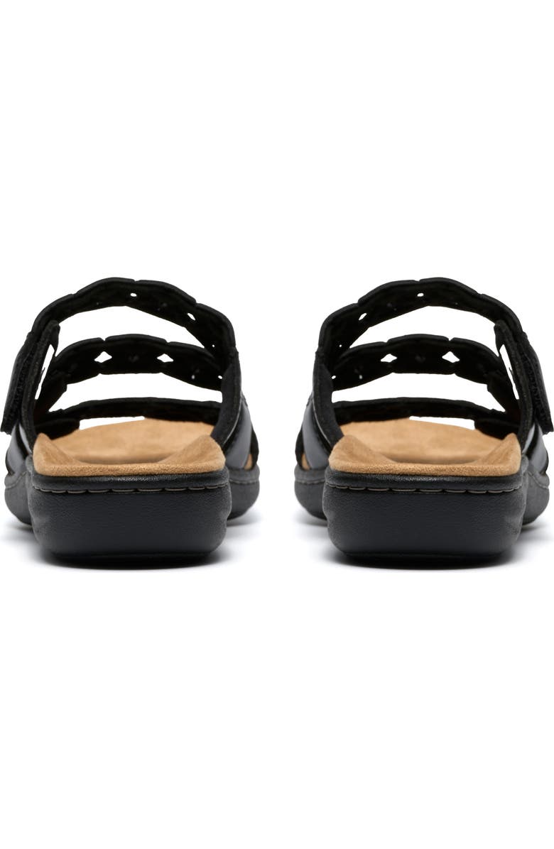 Clarks<sup>®</sup> Laurieann Emma Sandal - Wide Width Available, Alternate, color, Black Leather