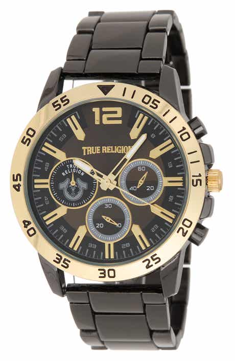 True Religion Status Chronograph Bracelet Watch, 43mm