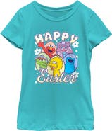 Sesame Street® Girl's Sesame Street Happy Easter Eggs Graphic T-Shirt