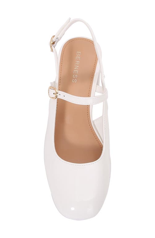 BERNESS BERNESS BIRDIE SLINGBACK PUMP