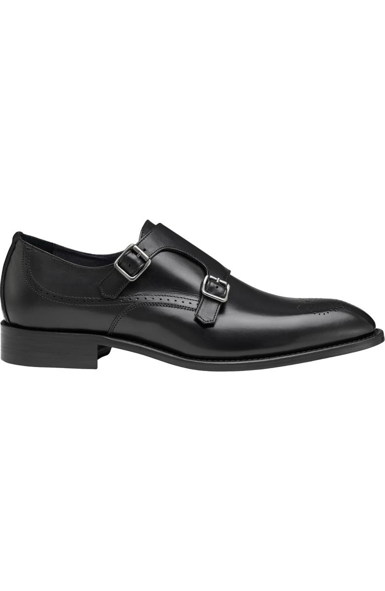 JOHNSTON & MURPHY COLLECTION Johnston & Murphy Ellsworth Double Monk Strap Shoe, Alternate, color,