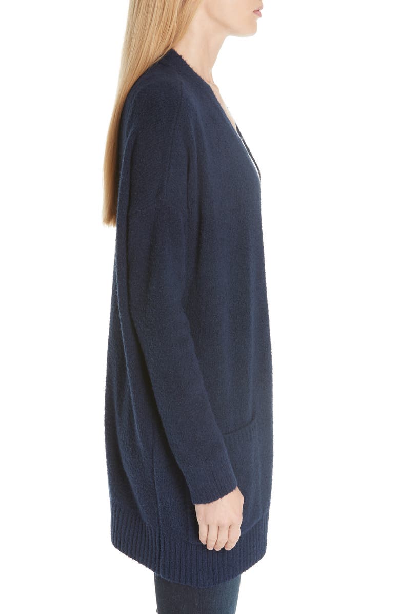 Eileen Fisher Long Organic Cotton Blend Cardigan, Alternate, color, 