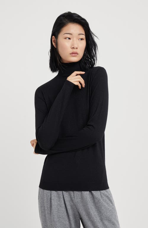 Brunello Cucinelli Lightweight Sweater In Black