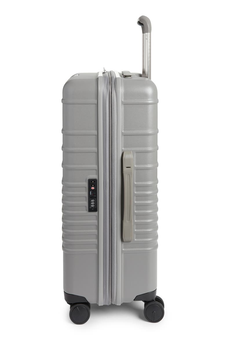 The Medium Check-In Roller suitcase, Alternate, color, GREY